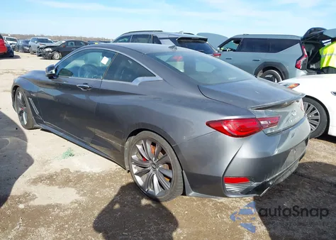 2019 Infiniti Q60 3.0T Red Sport 400 from USA, damaged, VIN JN1FV7EK1KM360374